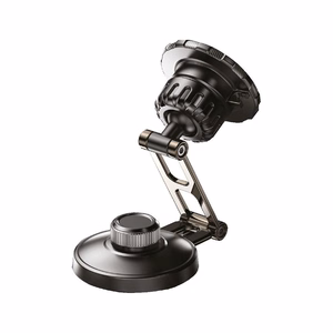 Magnetic car phone holder Forcell F-Grip IronSecure windshield / dashboard black