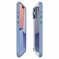 Spigen Ultra Hybrid iPhone 15 Pro Max dėklas - šviesiai mėlynas