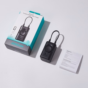 Joyroom JR-W13 5000mAh Belaidis Išorinė baterija Apple Watch + USB-C ir Lightning - juoda