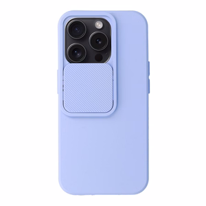 Camshield Soft dėklas iPhone 15 Pro šviesiai violetinis