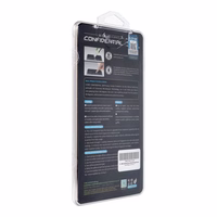 Apsauginis stiklas pilnas dangtis itin tvirtas privatumo (Privacy) temperuotas stiklas 9H - skirtas iPhone 15 Pro (full glue)