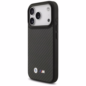 BMW M Kevlar Matt Magnetinis dėklas iPhone 17 Pro - juodas