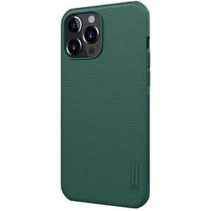 Nillkin Super Frosted Shield Pro dėklas, skirtas Apple iPhone 13 Pro Max, sodriai žalias