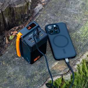 Blavec BJ-50 Tytan išorinė baterija, 50 000 mAh, 100 W, 3× USB-C + 3× USB-A (PBBJ50C), juoda