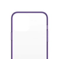 PanzerGlass ClearCase antibakterinis militarinės klasės sertifikuotas dėklas telefonui iPhone 13 Pro Max - skaidrus violetinis