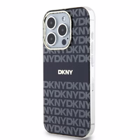 DKNY IML mono ir juostos magnetinis dėklas iPhone 13 Pro / 13 - juodas
