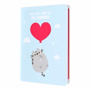Pusheen 2023/2024 metų savaitinis planuoklis, 11,3 × 16,2 cm