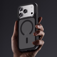 Benks Magnetic Mist Dėklas Metal Frame (C067) Iphone 17 mėlynas (Camera Control Button)