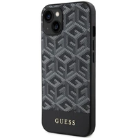 Guess GUHMP14MHGCFSEK iPhone 14 Plus 6.7" Dėklas telefonui juodas/juodas Magnetinis