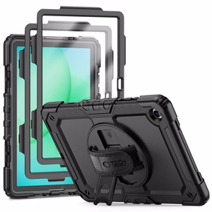 Tech-Protect Solid deklas Samsung Galaxy Tab A9+ / A11+ Plus 11.0 X210 / X215 / X216 / X230 / X235 / X236 - Juodas
