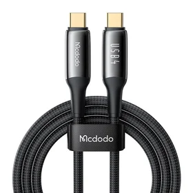 "Mcdodo CA-2990" kabelis iš USB-C į USB-C, PD 140W, 1,2 m (juodas)