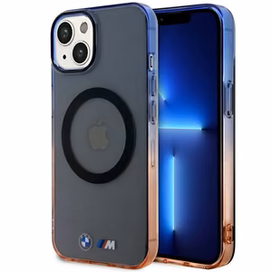 BMW Gradient Bumper MagSafe case for iPhone 14 Plus - gray