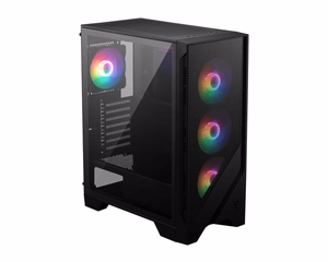 MSI MAG Forge 120A AIRFLOW „Midi Tower“ Juoda, Permatomas
