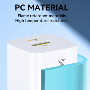 Wozinsky WWCEAC GaN USB-A USB-C 33W sieninis įkroviklis - baltas