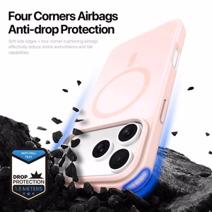 Dėklas Dux Ducis Yind Apple iPhone 17 Pro Max rožinis