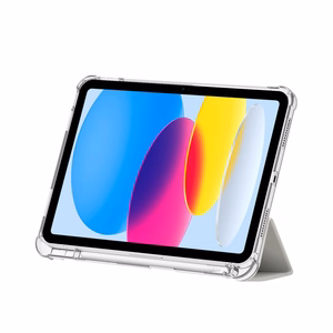 Tech-Protect SC Pen hibridinis dėklas iPad 10 / 2022 - pilkas - permatomas