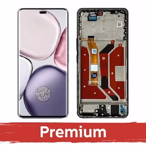 LCD ekranas suderinamas su Huawei Honor X9C (Magic 7 Lite) su rėmeliu / juodas / OEM