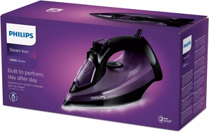 Philips 5000 series DST5030/80 iron Steam iron SteamGlide Plus soleplate 2400 W Violet