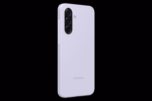 Samsung silikoninis dėklas EF-PA366CVEGWW, skirtas Samsung Galaxy A36 5G – violetinis