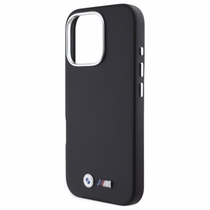 BMW M lygus pilnai apvyniotas metalinis Magnetinis dėklas iPhone 16 Pro - juodas