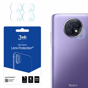 3mk Lens Protection™ hibridinis kameros stiklas Xiaomi Redmi Note 9T 5G