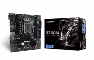 Biostar B760MX2-E D4 pagrindinė plokštė Intel B760 LGA 1700 micro ATX