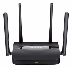 Mercusys MR25BE belaidis maršrutizatorius Gigabit Ethernet dviejų dažnių (2.4 GHz / 5 GHz) juodas