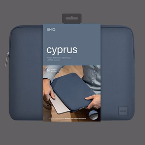 Uniq Cyprus dėklas 14" nešiojamam kompiuteriui - mėlynas