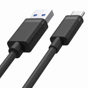UNITEK USB KABELIS USB-A - USB-C 50CM, Y-C481BK