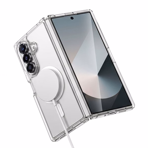 Tech-Protect FlexAir Hybrid MagSafe Case for Samsung Galaxy Z Fold 8 Ultra - Transparent