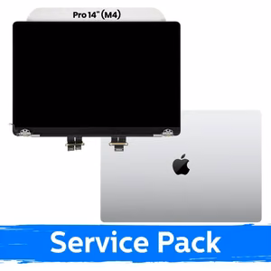 LCD Display Compatible (Full Housing) MacBook Pro M4 Pro 14 (A3401) 2025 / Silver / (Service Pack)