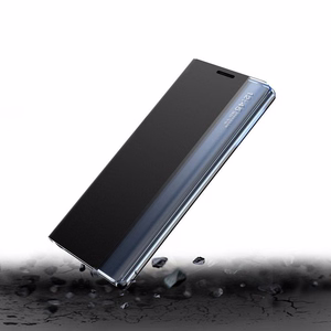 New Sleep Case dėklas telefonui su stovo funkcija Samsung Galaxy A73 juodas