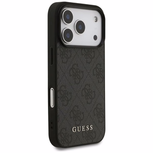 Guess 4G Classic dėklas telefonui iPhone 17 Pro - juodas