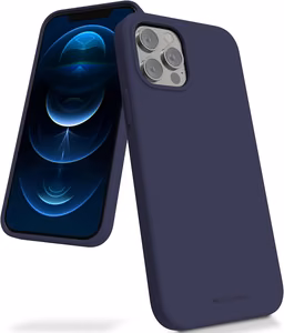 Dėklas Mercury Silicone Case Samsung A175 A17 4G/A176 A17 5G tamsiai mėlynas