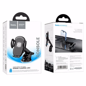Automobilinis telefono laikiklis Hoco H9 (dashboard) juodas
