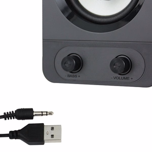 Esperanza EGS107 kolonėlės 2.1 USB LED 5 W juodos