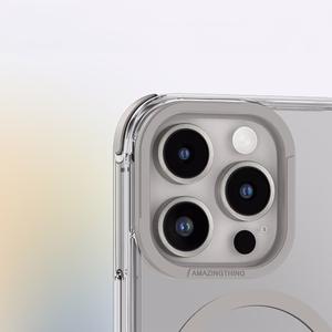 AmazingThing Omni Mag dėklas iPhone 16 Pro - pilkas