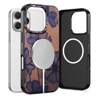 Tech-Protect Lamano MagSafe dėklas iPhone 16 Pro rudai violetinis