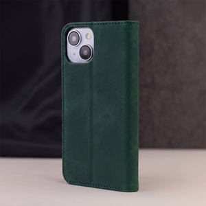 Smart Suede dėklas, skirtas Honor 600 / Honor 600 Pro, žalias