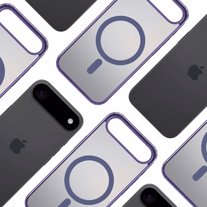 3mk Frosty MagCase dėklas telefonui skirtas iPhone 17 Air – violetinis