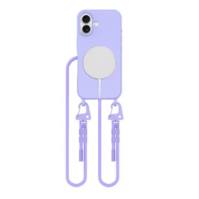 Tech-Protect MagNecklace MagSafe dėklas iPhone 16 - violetinis