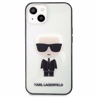 Karl Lagerfeld Iconik Karl Dėklas iPhone 13 mini - Skaidrus