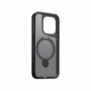 Etteri Matinis Magnetinis žiedas dėklas telefonui iPhone 15 Pro 6,1" juodas