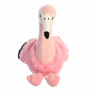 Eco Nation ekologiškas pliušinis flamingas, 24 cm