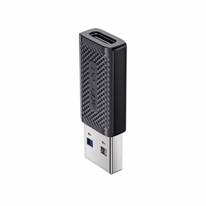 Acefast J2 USB-C 3.0 (moteriškas) į USB-A 3.0 (vyriškas) 5Gb/s adapteris - juodas