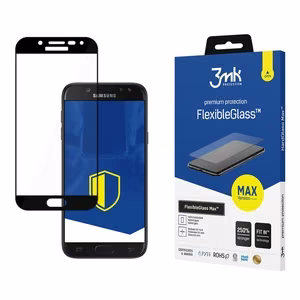 Samsung Galaxy J5 2017 чёрный - 3mk FlexibleGlass Max