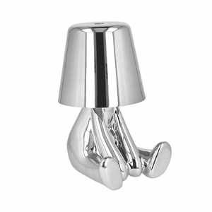 Naktinė lempa Silver Man dizainas H