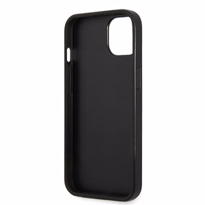 Dėklas telefonui Karl Lagerfeld KLHCP13SMNMP1K iPhone 13 mini 5,4\" juodas / juodas Monogramos plokštelė