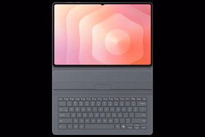 DX930UB Book Cover Keyboard Slim Samsung Galaxy Tab S11 Ultra, juodas