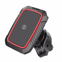 "Forever" automobilio laikiklis oro ventiliacijos angai MH-260 magnetinis juodas